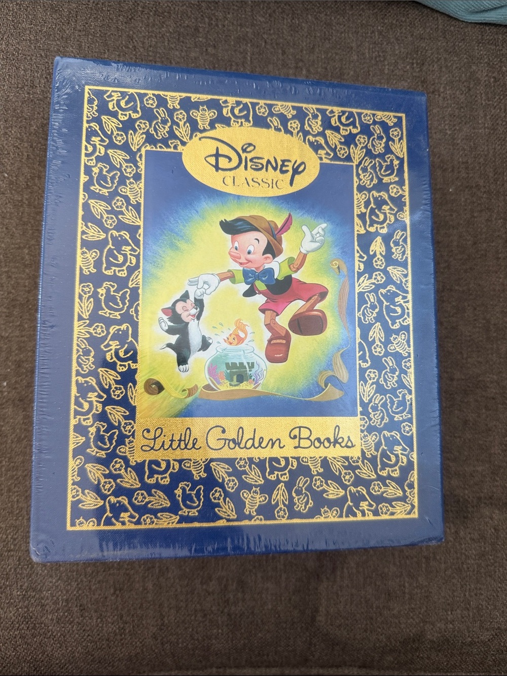 NEW Disney Little Golden Books Box Set - Blue and Gold